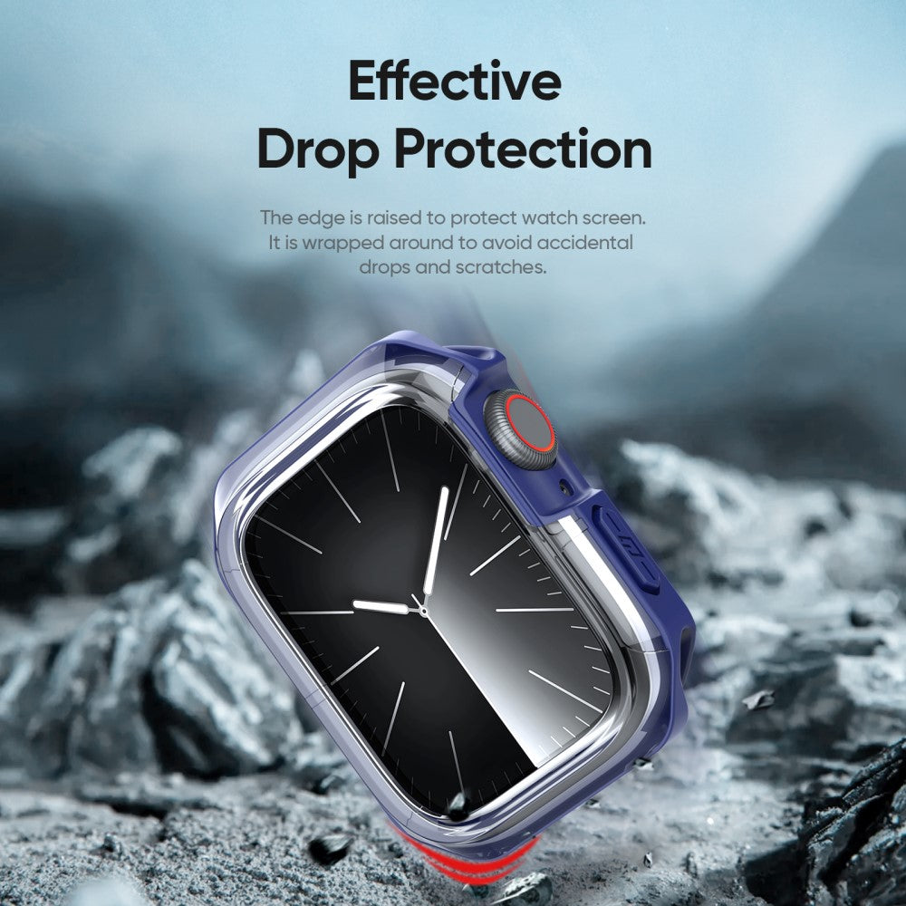 Godt Silikone Cover passer til Apple Smartwatch - Blå#serie_3