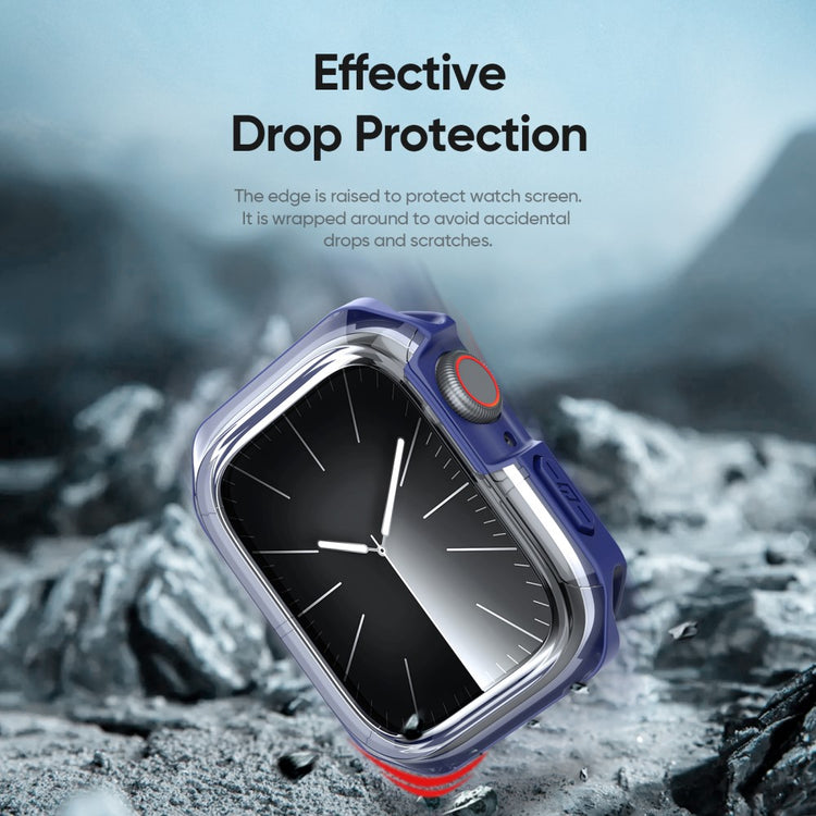 Godt Silikone Cover passer til Apple Smartwatch - Blå#serie_3