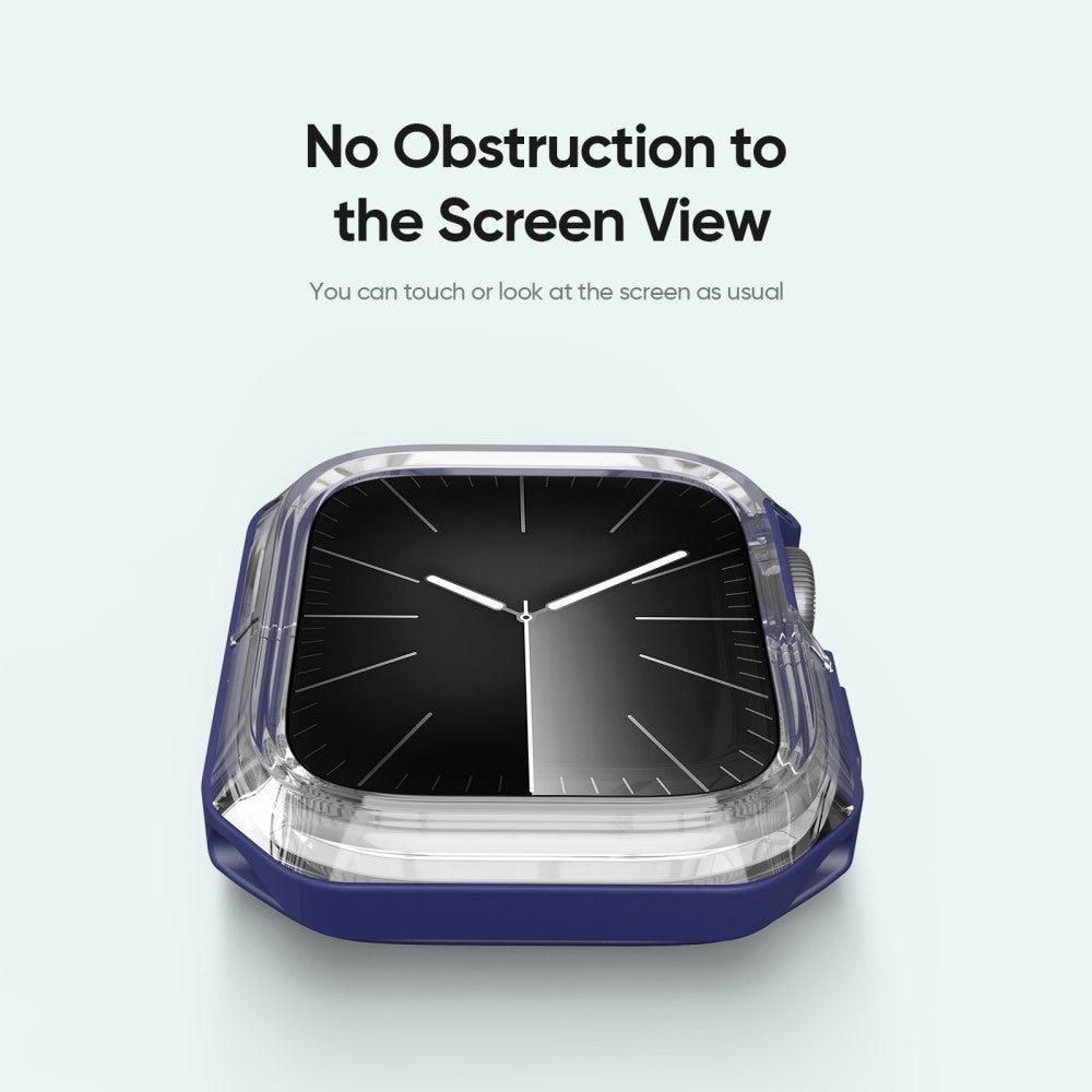 Godt Silikone Cover passer til Apple Smartwatch - Blå#serie_3