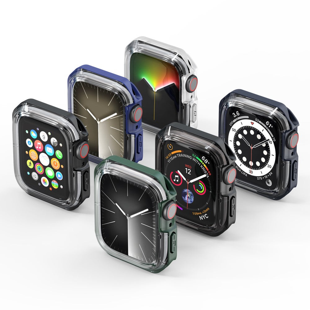 Godt Silikone Cover passer til Apple Smartwatch - Blå#serie_5