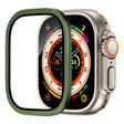 Apple Watch Ultra 49mm / Ultra 2 49mm Case Aluminum Alloy Watch Cover with Tempered Glass Film