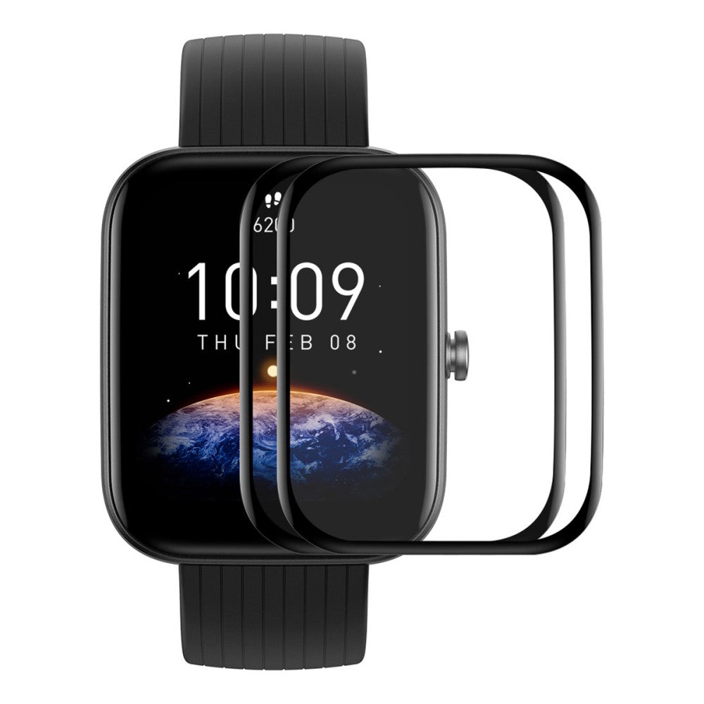 ENKAY HAT PRINCE 2Pcs Huami Amazfit Bip 5 / Bip 5 Pro Screen Protector Full Cover 3D Curved Soft Bump Resistant Edge and Scratchproof Film#serie_1