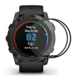ENKAY HAT PRINCE 5Pcs Garmin Fenix 7X Pro Screen Protector 3D Curved Soft Bump Resistant Edge Smart Watch Film