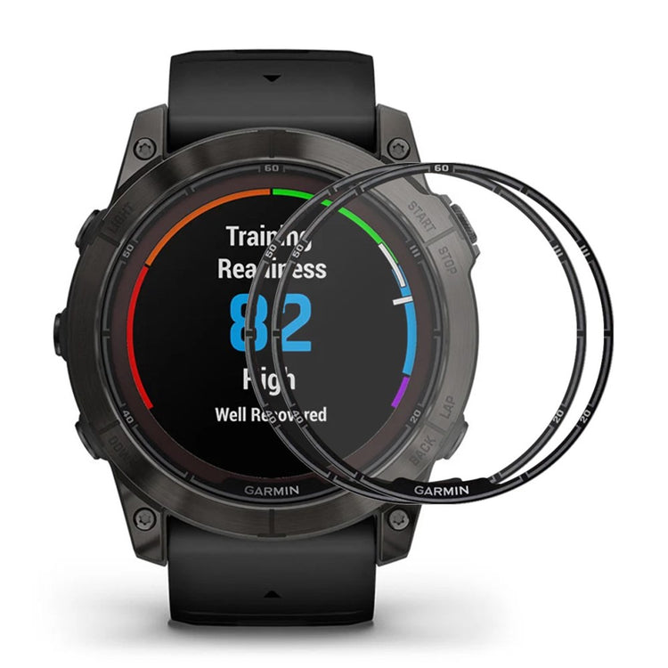 ENKAY HAT PRINCE 2Pcs Garmin Fenix 7S Pro Screen Protector 3D Curved Soft Bump Resistant Edge and Scratch Resistant Watch Film#serie_1