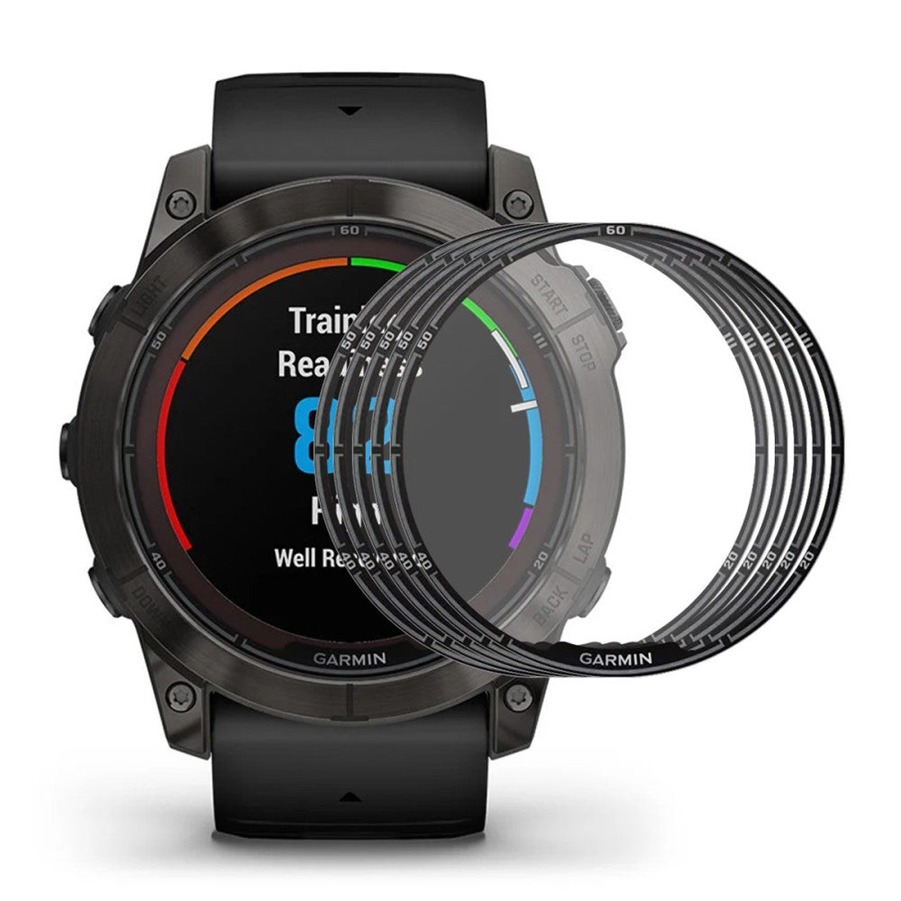 ENKAY HAT PRINCE 2Pcs Garmin Fenix 7S Pro Screen Protector 3D Curved Soft Bump Resistant Edge and Scratch Resistant Watch Film#serie_1