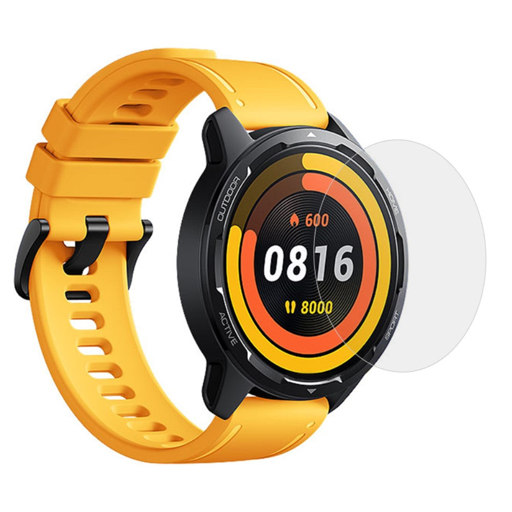 Silikone Skærmbeskytter passer til Xiaomi Watch S1 Active - Gennemsigtig#serie_620