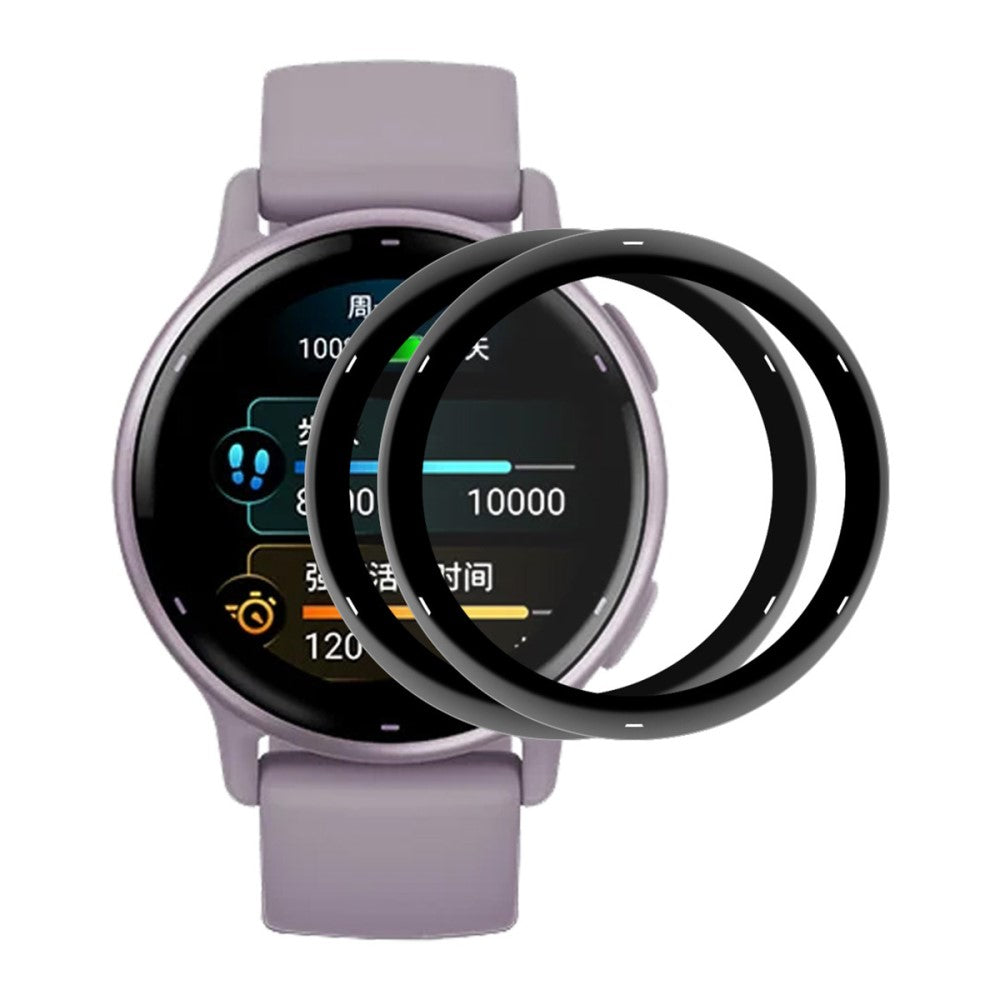 2Pcs / Pack Garmin Vivoactive 5 Watch Screen Protector Bubble Free HD Film#serie_1