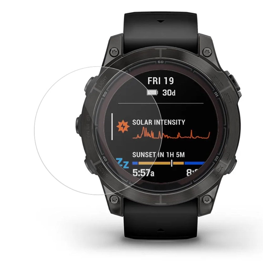 ENKAY HAT PRINCE 5Pcs Garmin Fenix 7 Pro Smartwatch Screen Protector Full Cover 3D Curved Soft Bump Resistant Edge and Clear Film#serie_1