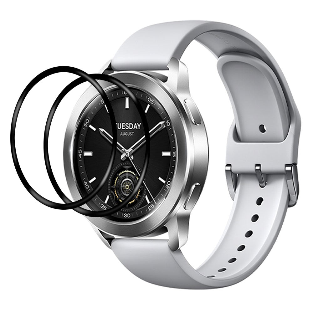 2Pcs / Pack Xiaomi Watch S3 Screen Protector Self-Healing HD Touch Flexible Watch Film#serie_1