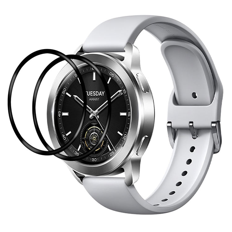 2Pcs / Pack Xiaomi Watch S3 Screen Protector Self-Healing HD Touch Flexible Watch Film#serie_1