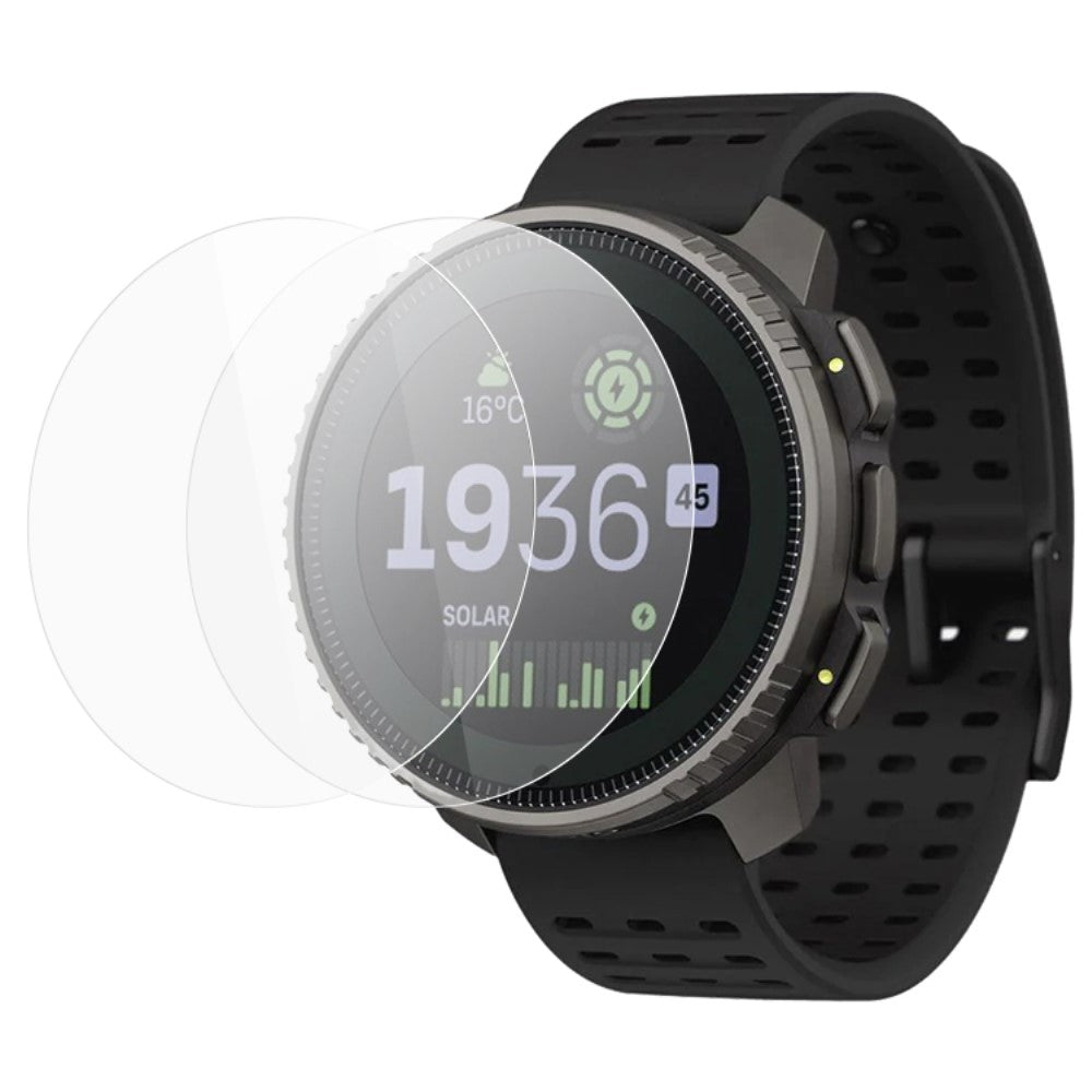 2Pcs Suunto Vertical Tempered Glass Screen Protector 2.5D Arc Edge Watch Screen Film#serie_1