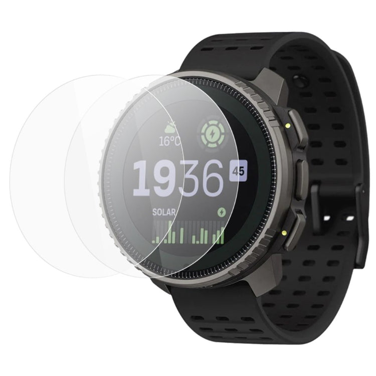 2Pcs Suunto Vertical Tempered Glass Screen Protector 2.5D Arc Edge Watch Screen Film#serie_1