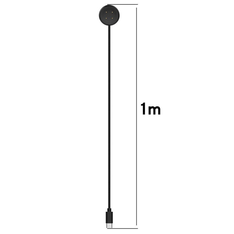 100cm Portable Charging Dock Google Pixel Watch 2 Charger Magnetic Charging Cable - Black / Type-C Interface / Type-C Interface#serie_1