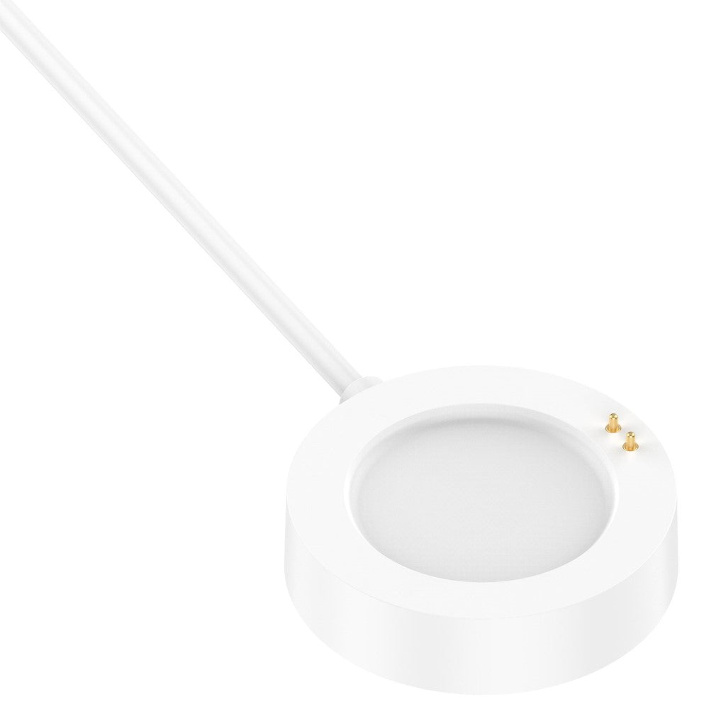 1m Silikone Magnetisk USB Opladningskabel passer til Xiaomi Smartwatch - Hvid#serie_2