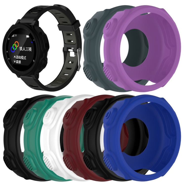 Super Fint Garmin Forerunner 235 Silikone Cover - Sort#serie_8