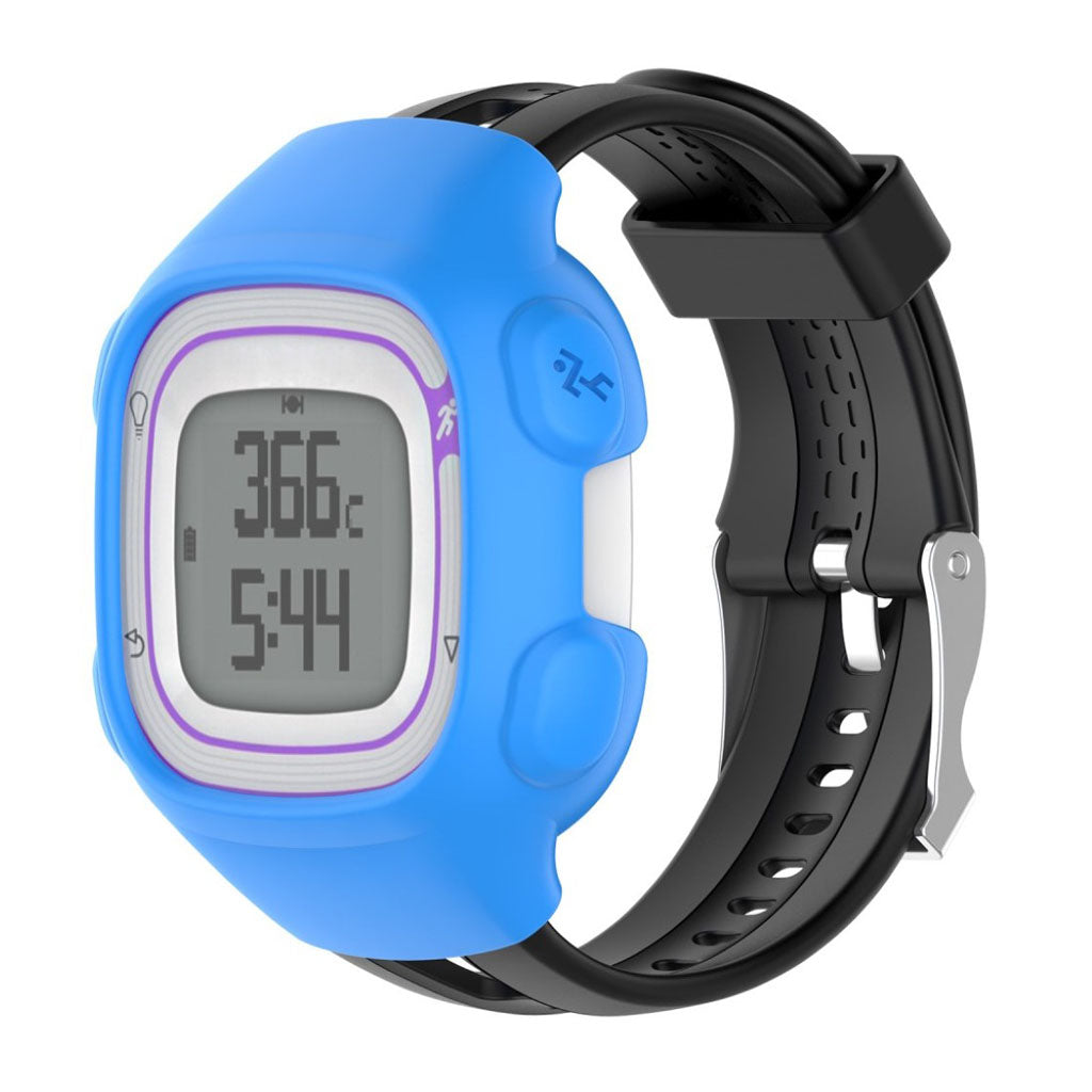 Rigtigt Fed Garmin Forerunner 10 Silikone Cover - Blå#serie_1