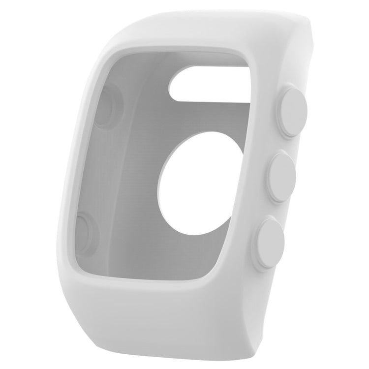 Mega Flot Polar M400 Silikone Cover - Hvid#serie_6