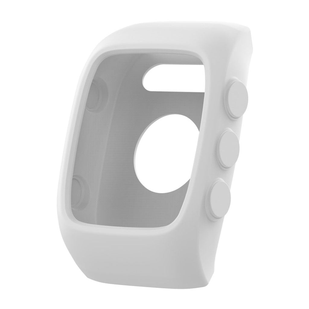 Mega Flot Polar M400 Silikone Cover - Hvid#serie_6