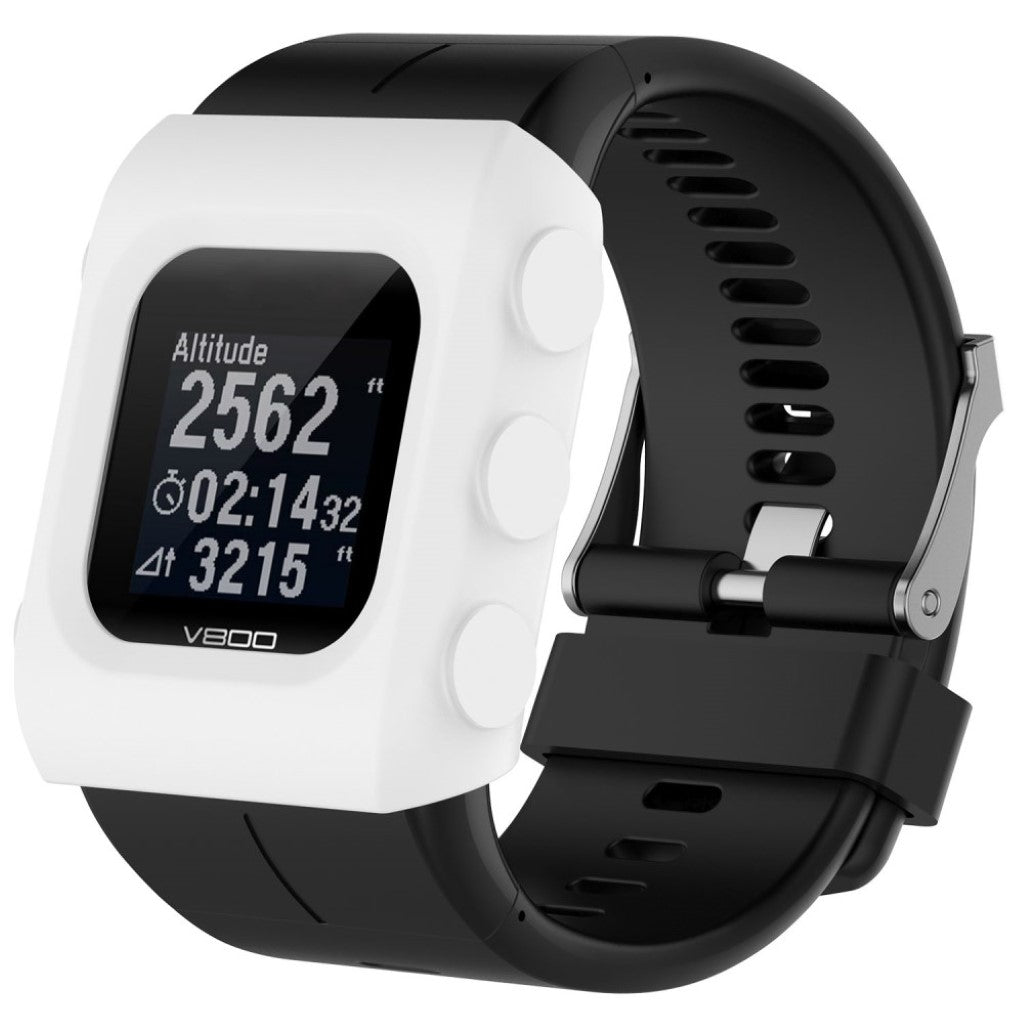 Super Flot Polar V800 Silikone Cover - Hvid#serie_7
