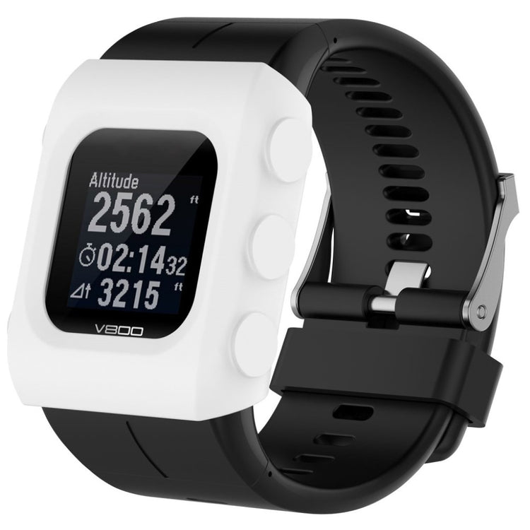Super Flot Polar V800 Silikone Cover - Hvid#serie_7