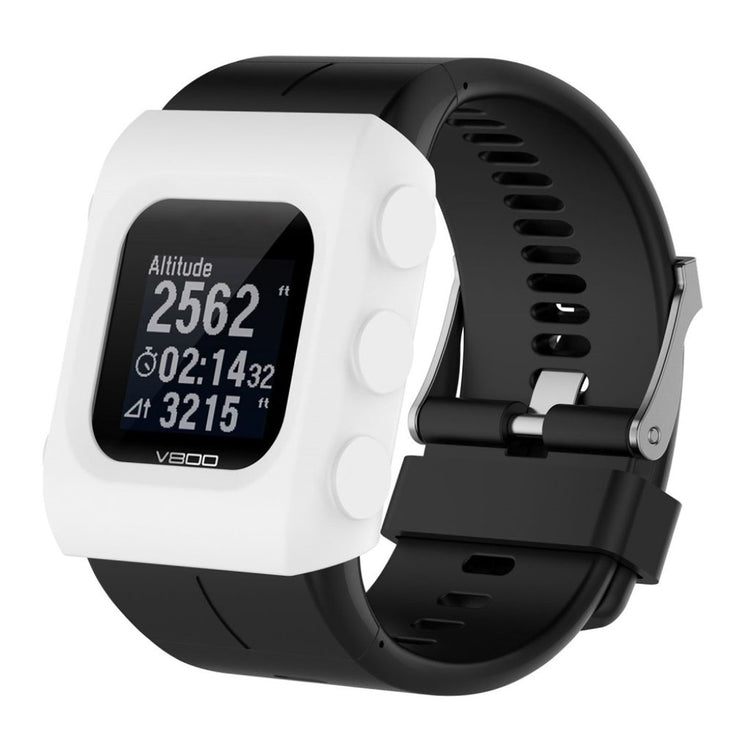 Super Flot Polar V800 Silikone Cover - Hvid#serie_7