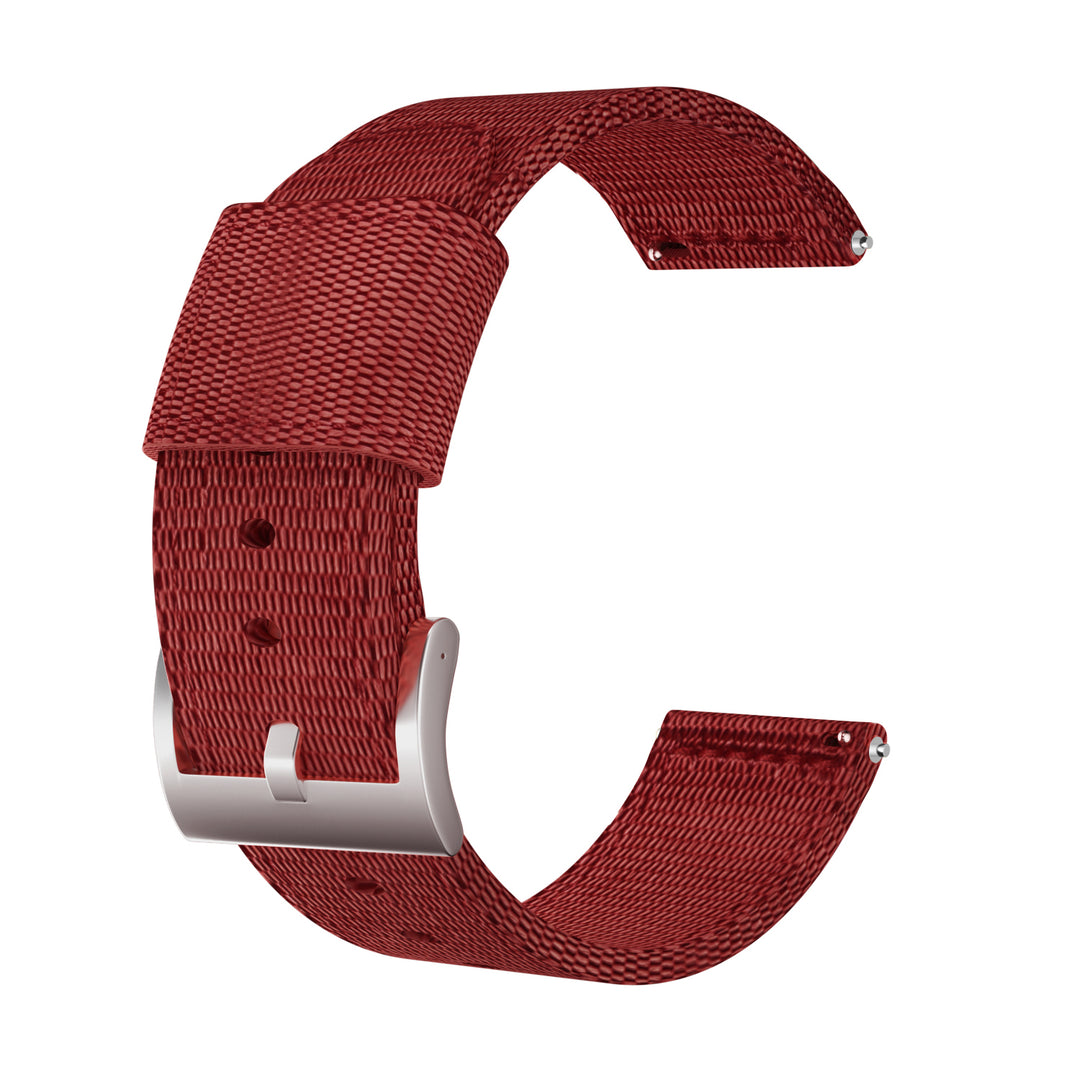 Super Skøn Nylon Rem passer til 22mm - Rød#serie_bfwu103g