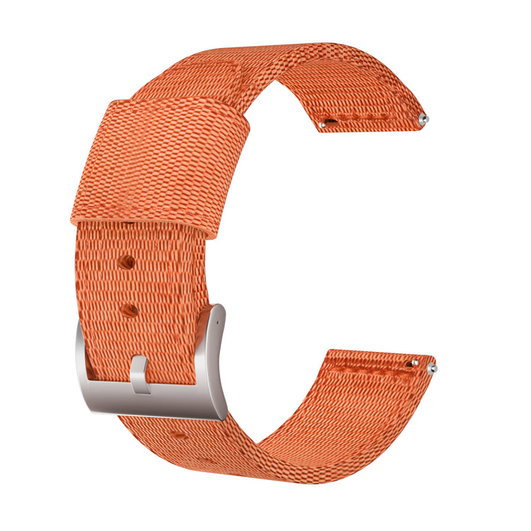 Slidstærk Nylon Rem passer til 24mm - Orange#serie_bfwu104d