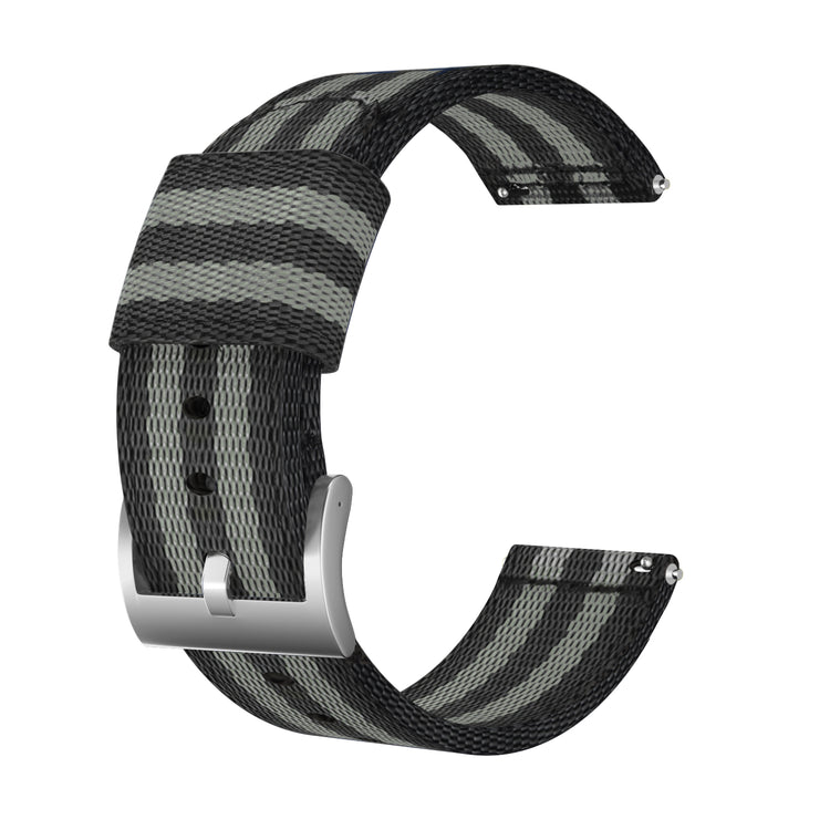 Rigtigt Godt Nylon Rem passer til 24mm - Sølv#serie_bfwu104n