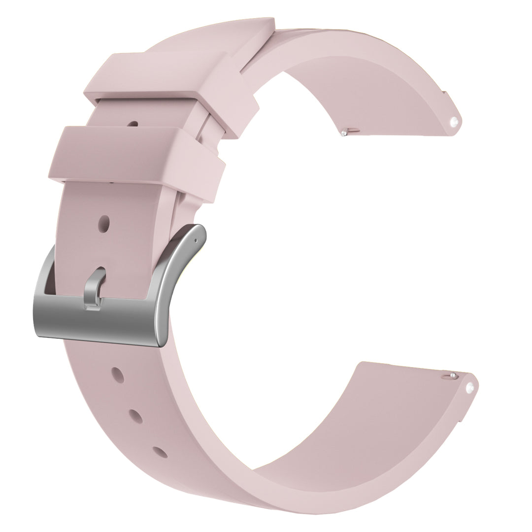 Rigtigt Flot Silikone Rem passer til 24mm - Pink#serie_bfwu112k