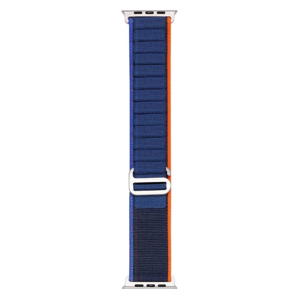 Rigtigt Holdbart Nylon Universal Rem passer til Apple Smartwatch - Blå#serie_24