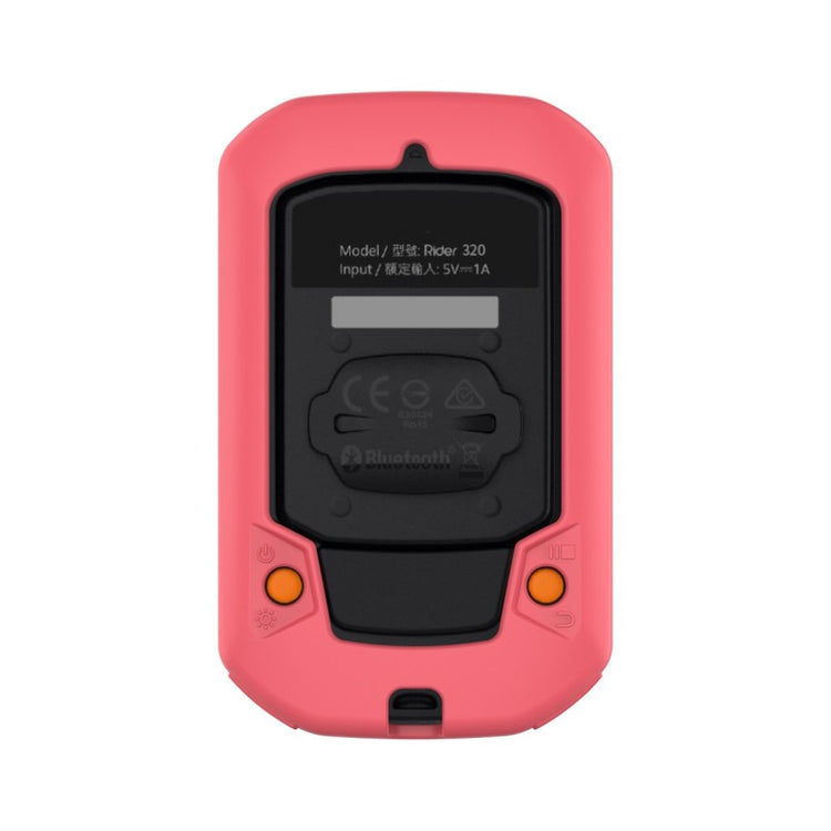 Godt Silikone Cover til Bryton Rider 430 / Bryton Rider 320 - Pink#serie_5