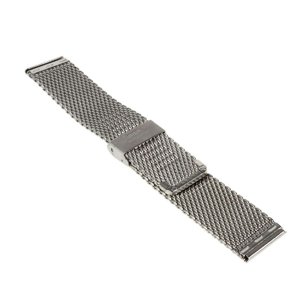 Helt vildt elegant Apple Watch Series 1-3 42mm Metal Rem - Sølv#serie_292