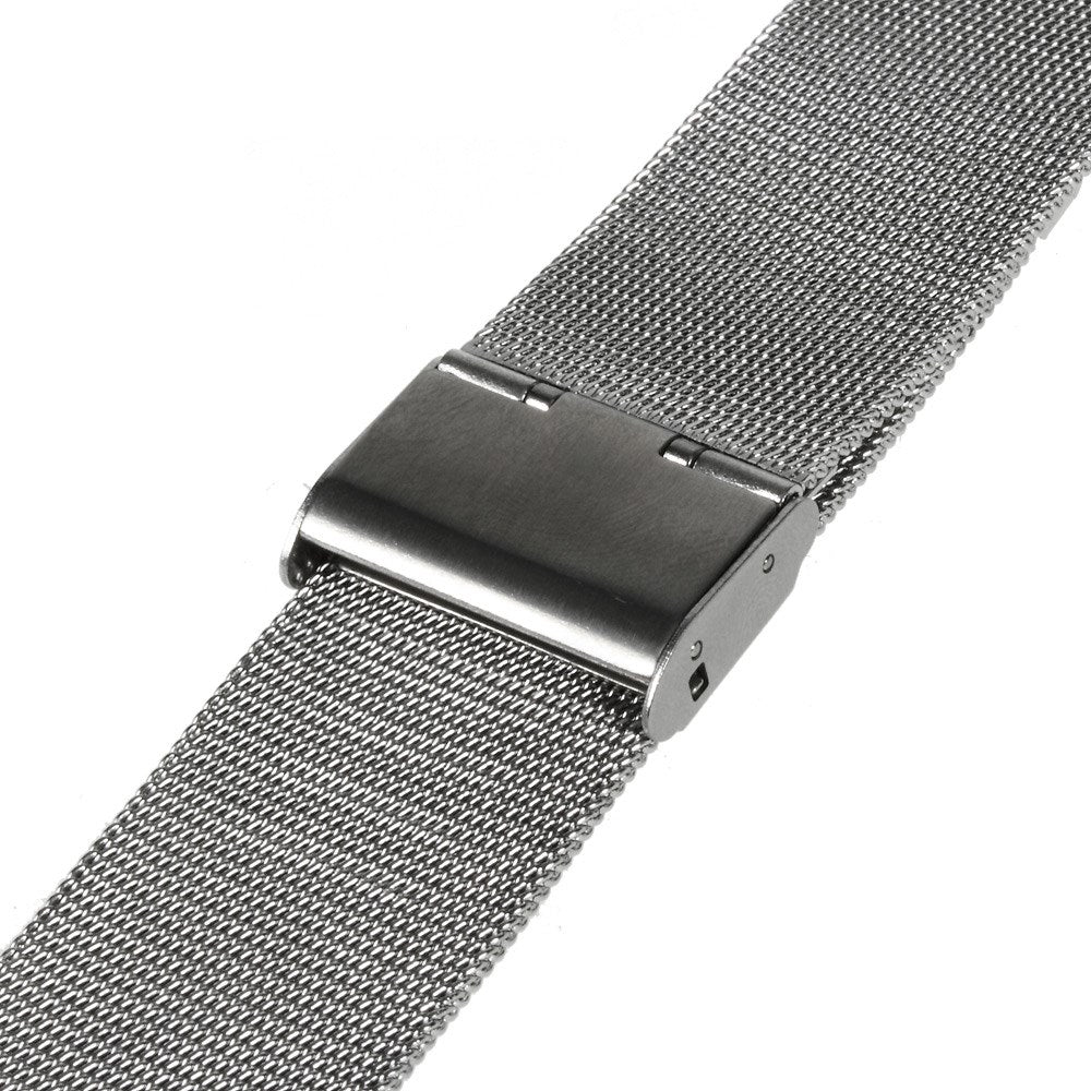 Helt vildt elegant Apple Watch Series 1-3 42mm Metal Rem - Sølv#serie_294