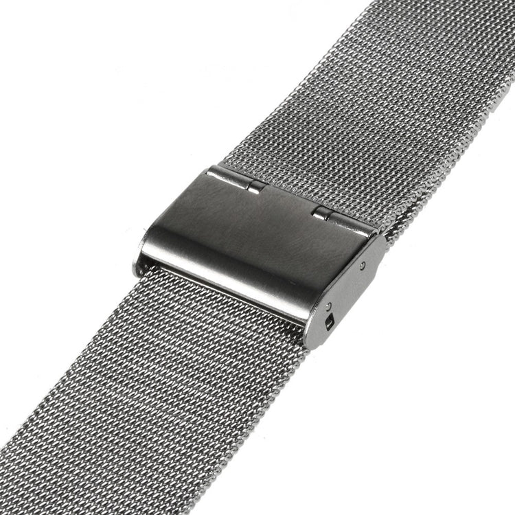 Helt vildt elegant Apple Watch Series 1-3 42mm Metal Rem - Sølv#serie_294