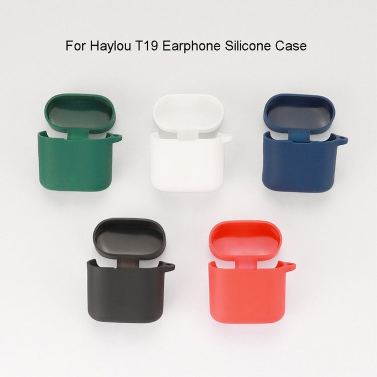 Mega Fed Haylou T19 Silikone Cover - Rød#serie_2