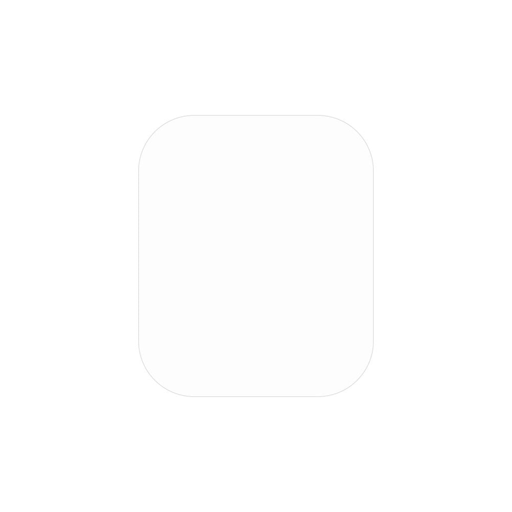 Silikone HD Skærmbeskytter passer til Apple Watch Ultra - Gennemsigtig#serie_705