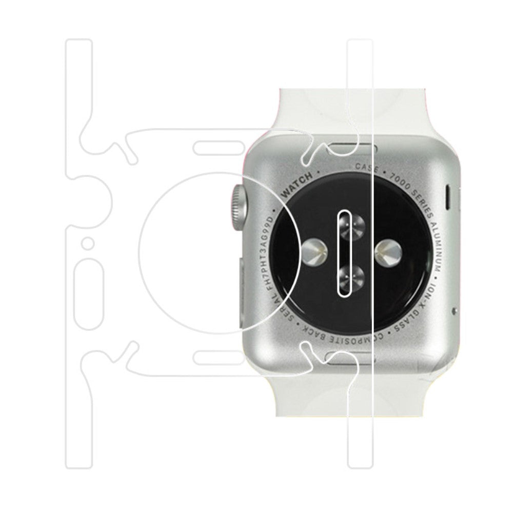 Silikone HD Skærmbeskytter passer til Honor Watch GS 3i - Gennemsigtig#serie_703