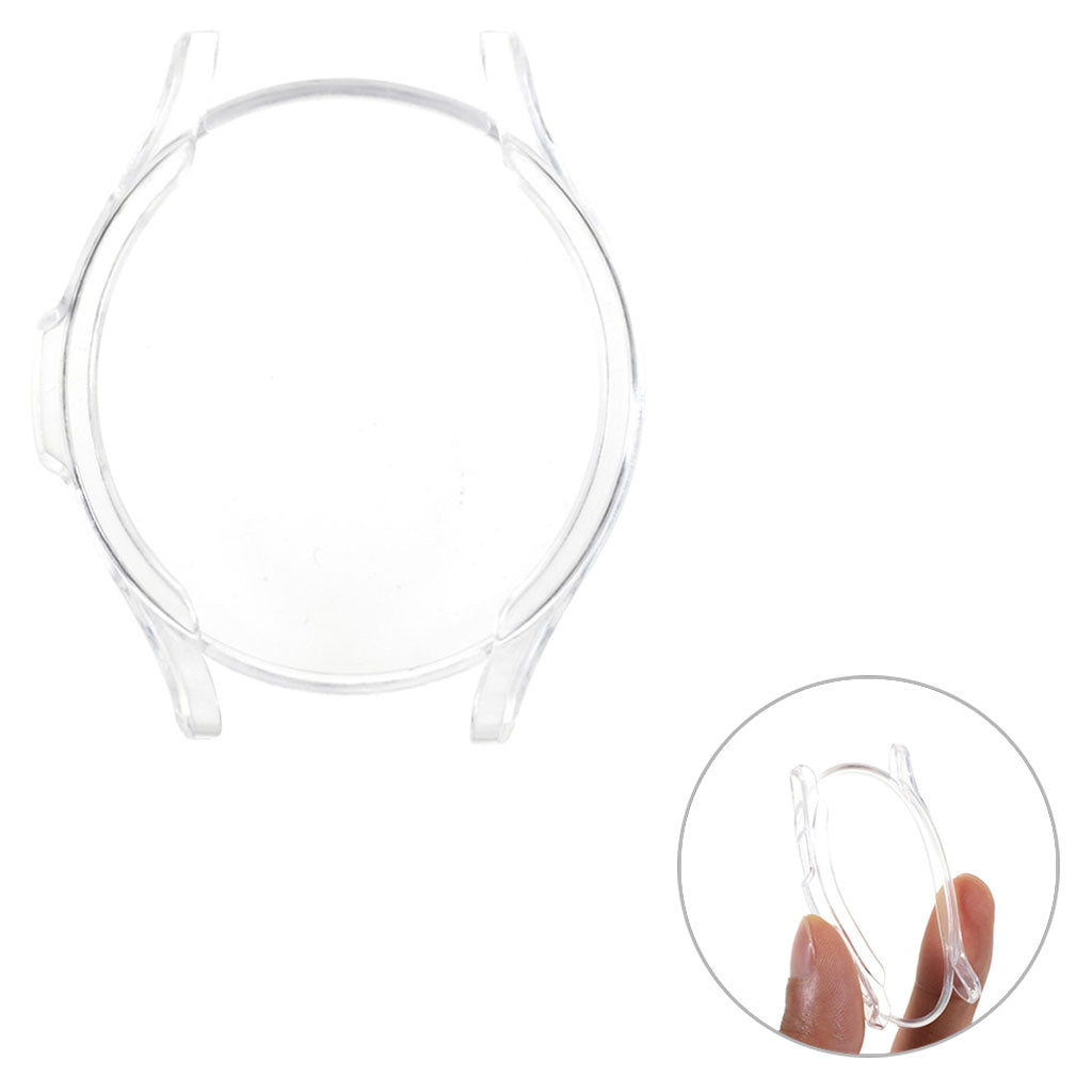 Super Fed Silikone Cover til Samsung Galaxy Watch 4 Classic (42mm) - Gennemsigtig#serie_9