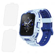 2pcs 360 Kids Smart Phone Watch 11X Silicone Screen Protector