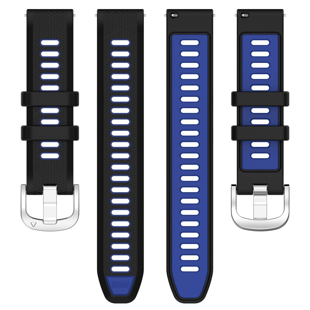 Mega Fint Silikone Universal Rem passer til Smartwatch - Blå#serie_1