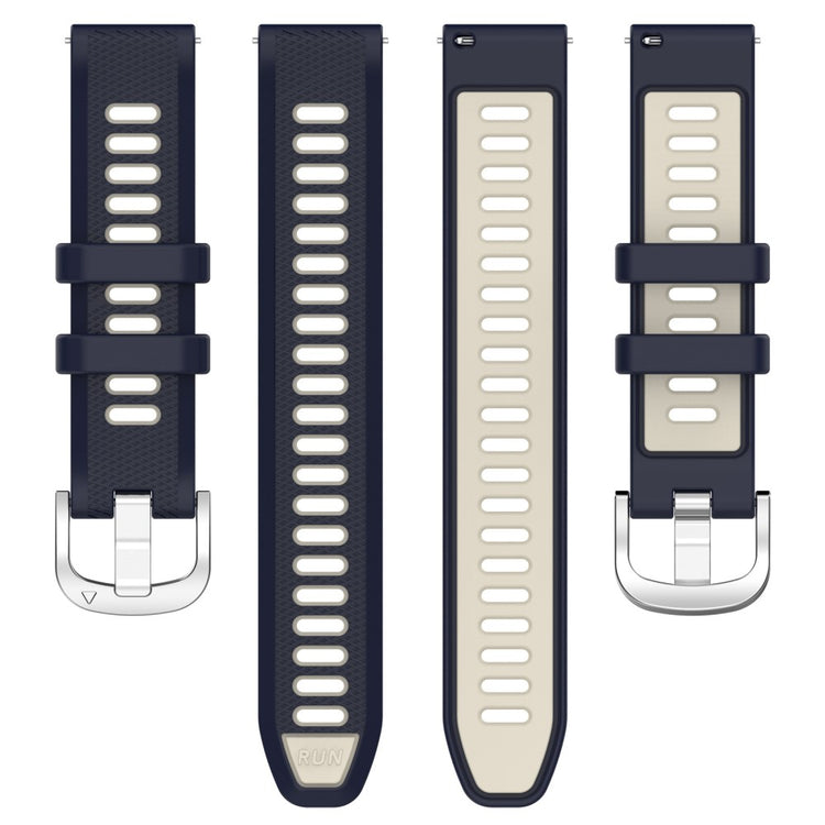 Mega Fint Silikone Universal Rem passer til Smartwatch - Blå#serie_10