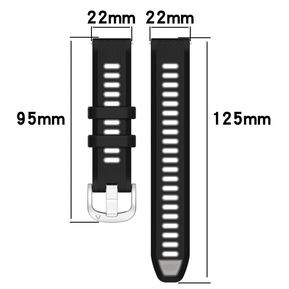 Mega Fint Silikone Universal Rem passer til Smartwatch - Gul#serie_7