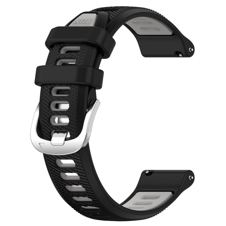 Alle Tiders Silikone Universal Rem passer til Smartwatch - Sort#serie_3