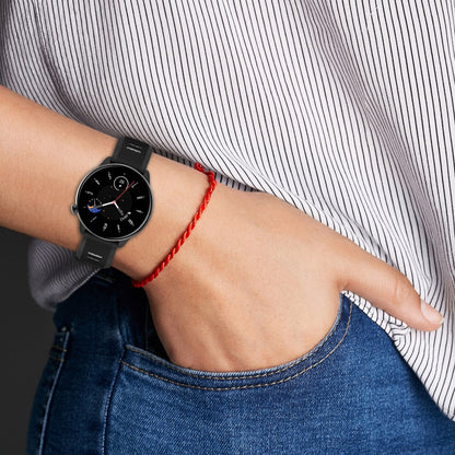Alle Tiders Silikone Universal Rem passer til Smartwatch - Hvid#serie_4