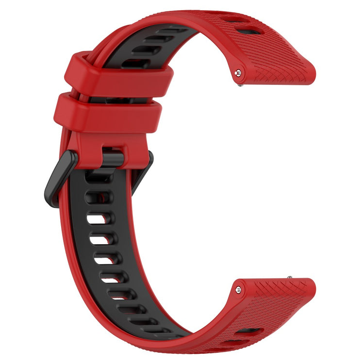 Super Fed Silikone Universal Rem passer til Smartwatch - Rød#serie_2