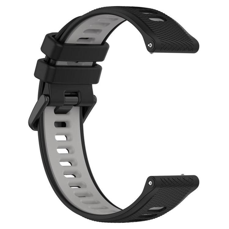 Super Fed Silikone Universal Rem passer til Smartwatch - Sort#serie_8