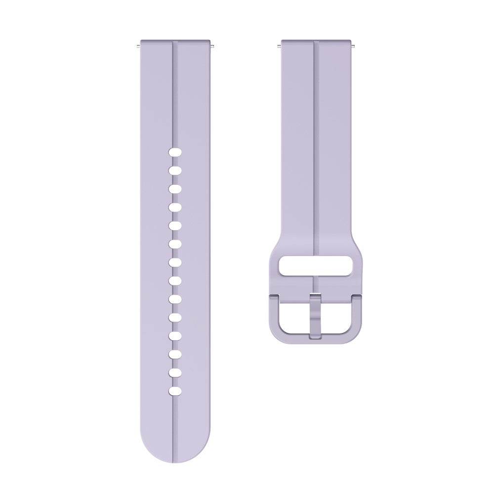 Solid Silikone Universal Rem passer til Smartwatch - Lilla#serie_9