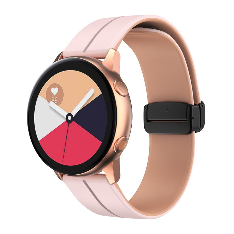 Helt Vildt Kønt Silikone Universal Rem passer til Smartwatch - Pink#serie_5