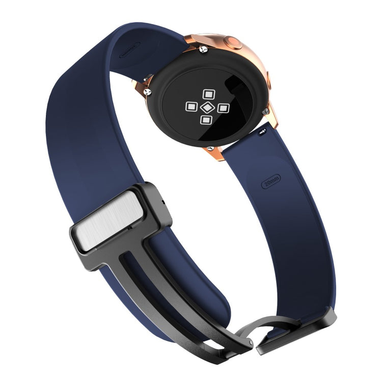 Mega Sejt Silikone Universal Rem passer til Smartwatch - Blå#serie_11