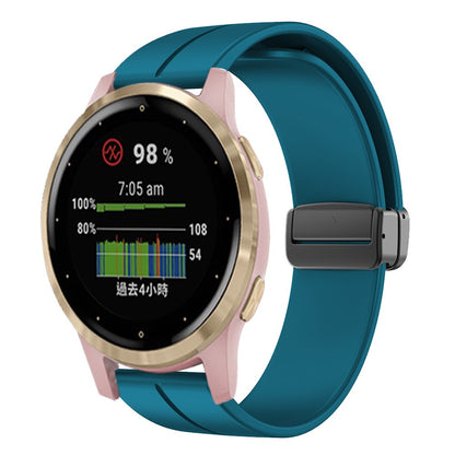 Rigtigt Godt Silikone Universal Rem passer til Smartwatch - Grøn#serie_13